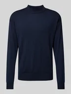 Swetry męskie - Sweter z dzianiny ze stójką model ‘CORE’ - miniaturka - grafika 1