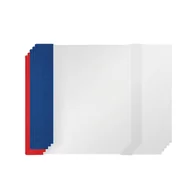 Szkolne artykuły papiernicze - Okładka A4R regulow 30,3cmx40,8-44cm 5 sztuk - miniaturka - grafika 1