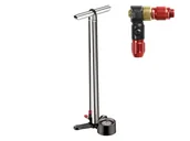 Akcesoria rowerowe - LEZYNE CNC Floor Drive Silver - miniaturka - grafika 1