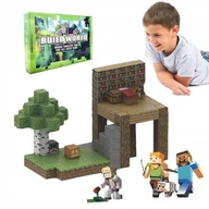 Klocki - MAGNETYCZNY ZESTAW KLOCKÓW w stylu MINECRAFT 128 SZT -Dzień Dziecka ! - miniaturka - grafika 1