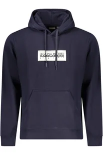 NIEBIESKA BLUZA BEZ ZAMKA MĘSKA NAPAPIJRI - Bluzy męskie - miniaturka - grafika 1