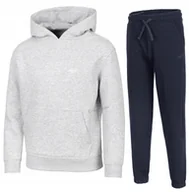 Dresy męskie - 4F CHĹOPIÄCY DRES KOMPLET BLUZA KANGURKA SPODNIE / rozm 158 - miniaturka - grafika 1