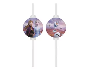 PROCOS DISNEY Słomki urodzinowe Frozen 2 - Kraina Lodu 2 - 4 szt. - Urodziny dziecka - miniaturka - grafika 2