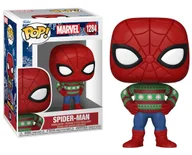 Figurki dla dzieci - marvel holiday - pop n° 1284 - spider-man (sweater) - miniaturka - grafika 1
