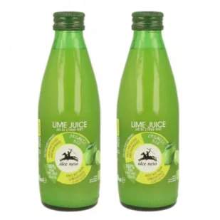 Alce Nero Sok z limonki NFC 100% Zestaw 2 x 250 ml Bio - Soki i napoje niegazowane - miniaturka - grafika 1
