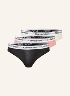 Calvin Klein Figi Icon Cotton Stretch, 3 Szt. rosa - Majtki dla dzieci - miniaturka - grafika 1
