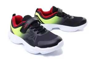 BEFADO 516X 057 czarno-zielony, półbuty sportowe dziecięce, rozmiary: 25-29 - Befado - Półbuty damskie BEFADO 516X 057 czarno-zielony, półbuty sportowe dziecięce, rozmiary: 25-29 - Befado - Półbuty damskie - miniaturka - grafika 1