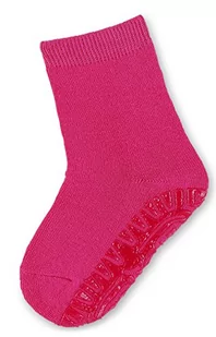 Sterntaler Dziewczęce Calzini Con Suola Antiscivolo FLI miękkie Uni Chaussetes, róże, 34 skarpety na łydki, fioletowe (magenta 745), jeden rozmiar - Skarpetki damskie - miniaturka - grafika 1