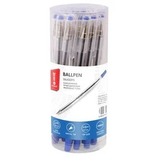 Długopis Biurowy 0,7Mm Memobe Niebieski Tuba 20 Szt - Długopisy - miniaturka - grafika 1