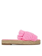 Espadryle damskie - DeeZee Espadryle S855-1 Różowy - miniaturka - grafika 1