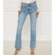 Spodnie damskie - Guess Jeans Jeansy G09 flare fit - miniaturka - grafika 1