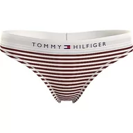 Majtki damskie - Tommy Hilfiger Damskie stringi z nadrukiem, Mini Sekwoja Ithaca, L - miniaturka - grafika 1