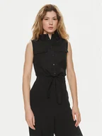 Koszule damskie - Brave Soul Koszula LWT-548ELIZABETH Czarny Straight Fit - miniaturka - grafika 1