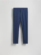 Spodnie męskie - Reserved - Spodnie chino slim fit - granatowy - miniaturka - grafika 1