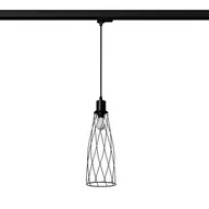 Lampy sufitowe - Lampa wisząca loftowa do systemu szynowego 3-faz SUBA MYL.00376 czarna - miniaturka - grafika 1