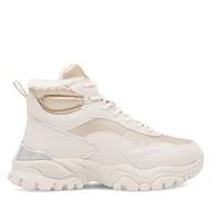 Buty dla dziewczynek - Sneakersy DeeZee TS5227K-12 Beżowy - miniaturka - grafika 1