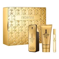 Zestawy perfum męskich - Paco Rabanne Zestaw 1 Million Men Woda toaletowa + Żel pod prysznic + Mini woda toaletowa 100 ml - miniaturka - grafika 1