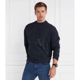Armani Exchange Bluza | Regular Fit - Bluzy męskie - miniaturka - grafika 1