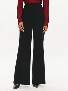 Calvin Klein Spodnie materiałowe K20K207155 Czarny Wide Leg - Spodnie damskie - miniaturka - grafika 1