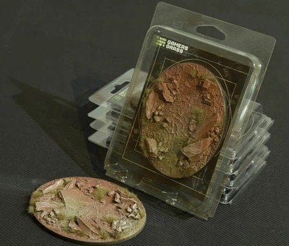 Gamers Grass Gamers Grass: Badlands Bases Oval 120 mm 1 szt.