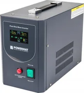 Zasilacze awaryjne UPS - UPS Powermat ZASILACZ AWARYJNY UPS LCD 500VA 400W PRZETWORNICA PM-UPS-500MP - miniaturka - grafika 1