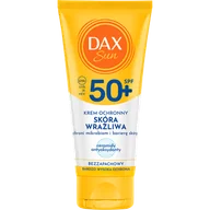 Balsamy i kremy do opalania - Dax Sun Krem ochronny do twarzy dla skóry wrażliwej SPF 50+ - miniaturka - grafika 1