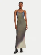 Sukienki - Desigual Sukienka codzienna Janis 25WWVK13 Kolorowy Slim Fit - miniaturka - grafika 1