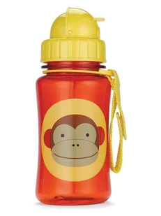 Skip Hop Bidon w kolorze pomarańczowym - 350 ml - Sztućce dla dzieci - miniaturka - grafika 1