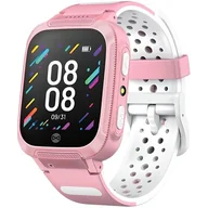 Smartwatch - Forever Kids Find Me 2 KW-210 Różowy - miniaturka - grafika 1