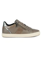 Trampki damskie - Geox Sneakersy "Blomiee" kolorze khaki - miniaturka - grafika 1