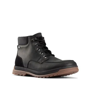Clarks Ripway Hi Gore-Tex [black WL leather] - rozmiar 43 - Półbuty męskie - miniaturka - grafika 1