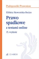 E-booki - prawo - Prawo spadkowe z testami online - miniaturka - grafika 1