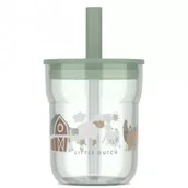 Szklanki - Mepal Szklanka dziecięca ze słomką Mio 250ml Little Farm 108023065399 250 ml - miniaturka - grafika 1