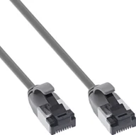 Patchcordy - InLine InLine® Patch cable slim, U/FTP, Cat.8.1, TPE halogen-free, grey 2m - miniaturka - grafika 1