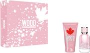 Zestawy kosmetyków damskich - Dsquared2 Wood Pour Femme Gift Set - Zestaw prezentowy - miniaturka - grafika 1
