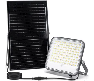 Aigostar - LED Ściemnialny naświetlacz solarny LED/15W/3,4V IP66 + pilot - Lampy ogrodowe - miniaturka - grafika 1