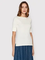 Bluzki damskie - Ralph Lauren Lauren Bluzka 200654963036 Beżowy Slim Fit - miniaturka - grafika 1