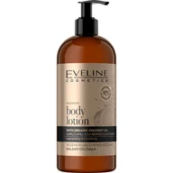 Balsamy i kremy do ciała - Eveline cosmetics Organic Gold Regenerująco-Wygładzający Balsam do Ciała 500ml EVEL-0195 - miniaturka - grafika 1