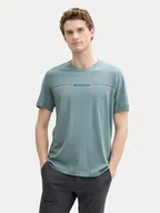 Koszulki męskie - Tom Tailor T-Shirt 1037803 Niebieski Regular Fit - miniaturka - grafika 1