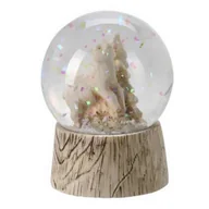 Ozdoby bożonarodzeniowe - Kula śnieżna ze zwierzątkiem, Ø 4,5 cm - miniaturka - grafika 1