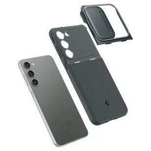 Etui Spigen Optik Armor do Samsung Galaxy S23 Abyss Green - Etui i futerały do telefonów - miniaturka - grafika 10