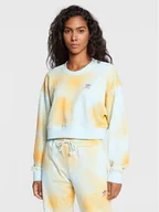 Bluzy damskie - adidas Bluza Allover Print HL6600 Kolorowy Relaxed Fit - miniaturka - grafika 1