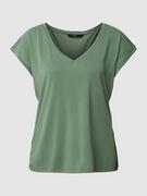 Koszulki i topy damskie - T-shirt z dekoltem w serek model ‘FILLI’ - miniaturka - grafika 1