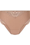 Majtki damskie - Hunkemöller Figi z wysokim stanem Sophie Brązowy - miniaturka - grafika 1