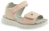 Buty dla dziewczynek - Sandałki dziewczęce elastyczna podeszwa Befado 170X110 Różowe - miniaturka - grafika 1