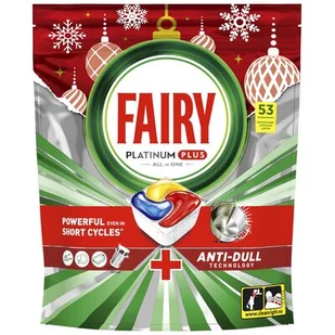 Kapsułki do zmywarki FAIRY Platinum Plus All in One Lemon - 53 szt. - Środki do zmywarek - miniaturka - grafika 1