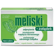 Układ nerwowy - Meliski + Żołądek, 20 pastylek do ssania - miniaturka - grafika 1