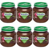 Desery dla dzieci - BoboVita Suszona śliwka po 4 miesiącu zestaw 6 x 125 g - miniaturka - grafika 1