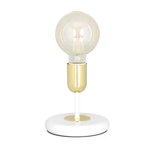 Emibig JUKA LN1 WHITE 581/LN1 metalowa biała lampa stołowa nocna EM581/LN1 - Lampy stojące - miniaturka - grafika 1