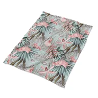 Koce - Do wnętrz koc na fotel Pastelowe kwiaty ze wzorem, Fabricsy - miniaturka - grafika 1